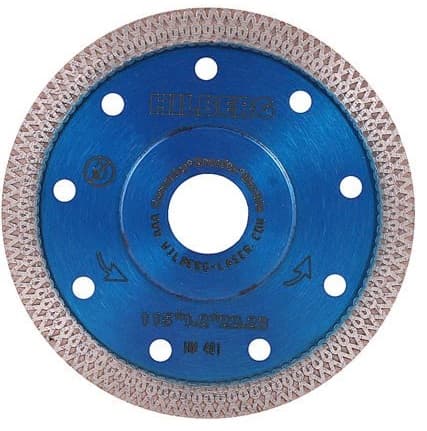 Алмазный диск Hilberg ультратонкий Hard Materials Х-type 115 мм, артикул 