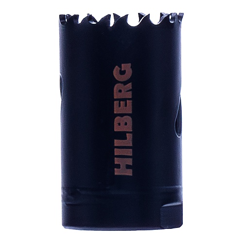 Коронка биметаллическая с крупным зубом Hilberg Bi-Metal Cobalt 8% 29 мм, артикул 