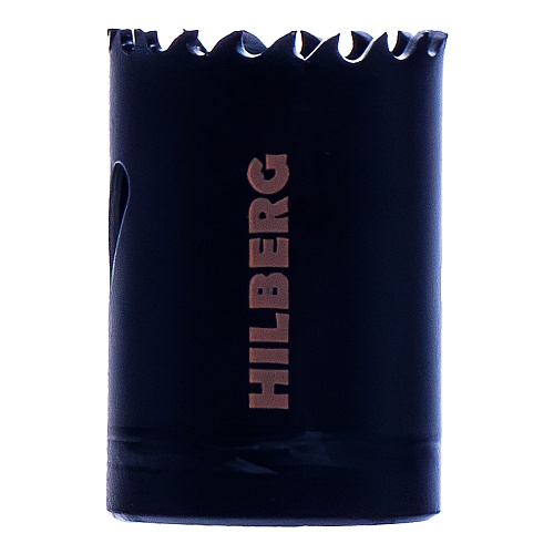 Коронка биметаллическая с крупным зубом Hilberg Bi-Metal Cobalt 8% 35 мм, артикул 