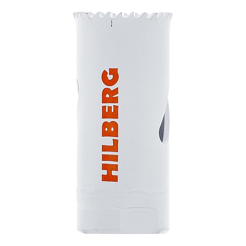 Коронка биметаллическая с мелким зубом Hilberg Bi-Metal Cobalt 8% 22 мм, артикул 