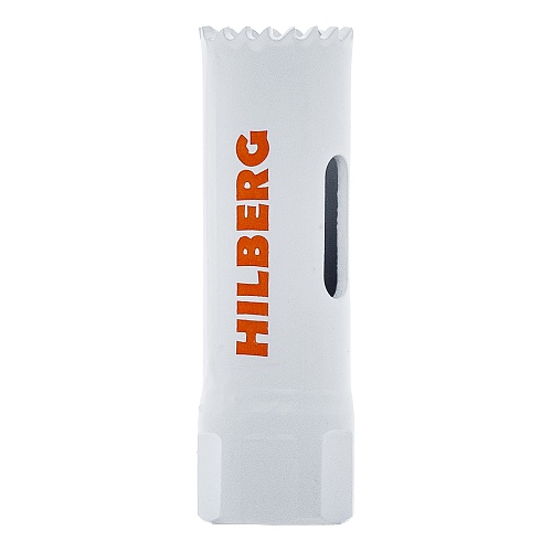 Коронка биметаллическая с мелким зубом Hilberg Bi-Metal Cobalt 8% 18 мм, артикул 