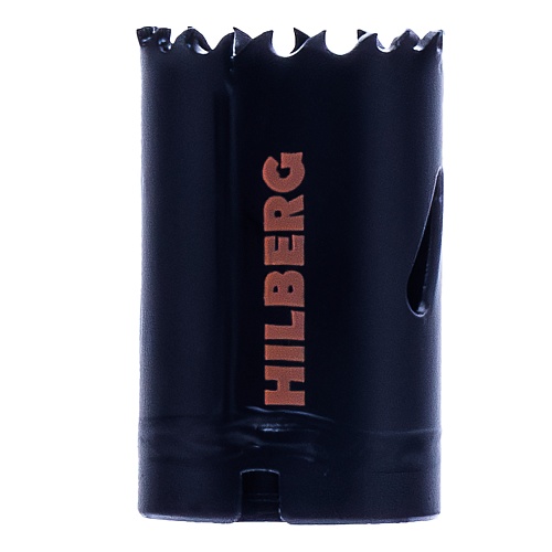 Коронка биметаллическая с крупным зубом Hilberg Bi-Metal Cobalt 8% 32 мм, артикул 