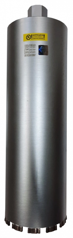 Алмазная коронка Hilberg Industrial Laser 142 мм, артикул 