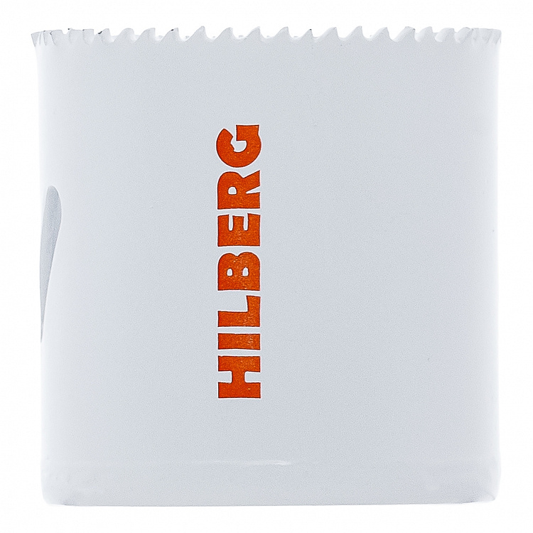 Коронка биметаллическая с мелким зубом Hilberg Bi-Metal Cobalt 8% 44 мм, артикул 