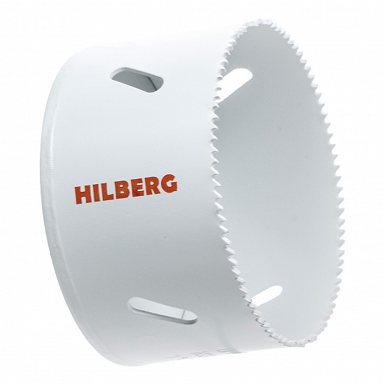 Коронка биметаллическая с мелким зубом Hilberg Bi-Metal Cobalt 8% 76 мм, артикул 