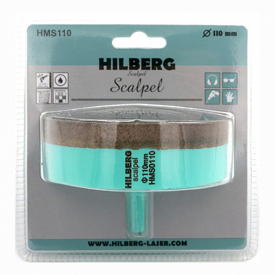 Алмазная коронка Hilberg Scalpel 110 мм, артикул 