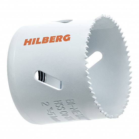 Коронка биметаллическая с мелким зубом Hilberg Bi-Metal Cobalt 8% 51 мм, артикул 