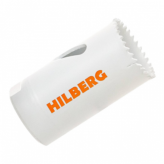 Коронка биметаллическая с мелким зубом Hilberg Bi-Metal Cobalt 8% 27 мм, артикул 