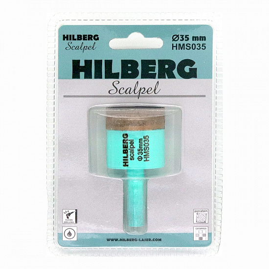 Алмазная коронка Hilberg Scalpel 35 мм, артикул 