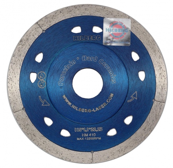 Алмазный диск Hilberg Extra Thin 115 мм, артикул 