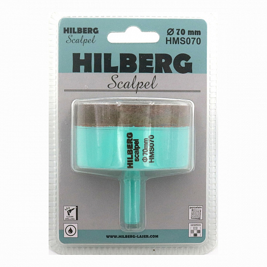 Алмазная коронка Hilberg Scalpel 70 мм, артикул 