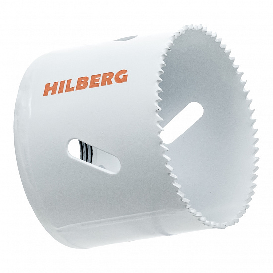 Коронка биметаллическая с мелким зубом Hilberg Bi-Metal Cobalt 8% 54 мм, артикул 