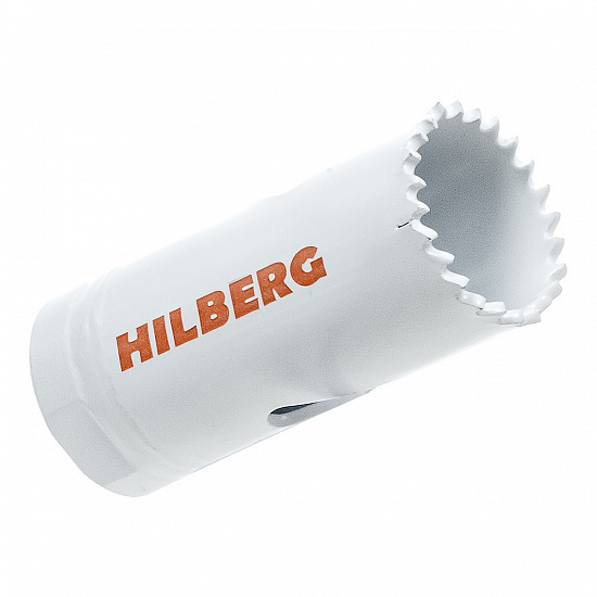 Коронка биметаллическая с мелким зубом Hilberg Bi-Metal Cobalt 8% 22 мм, артикул 