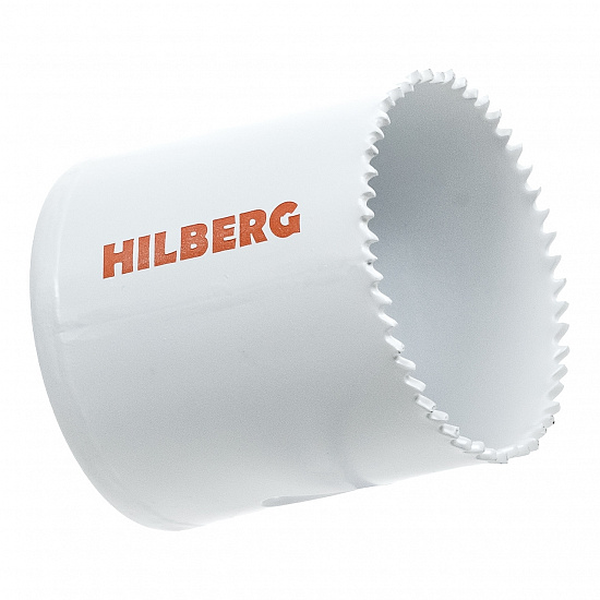 Коронка биметаллическая с мелким зубом Hilberg Bi-Metal Cobalt 8% 44 мм, артикул 
