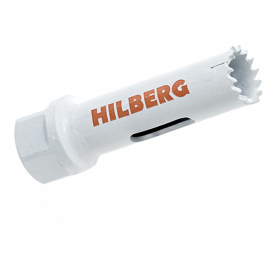Коронка биметаллическая с мелким зубом Hilberg Bi-Metal Cobalt 8% 14 мм, артикул 