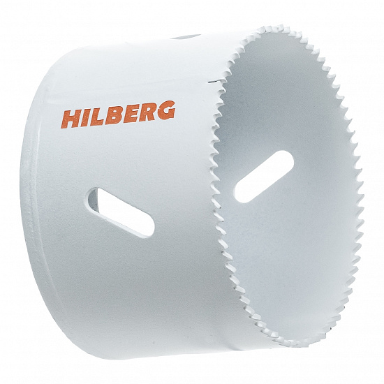 Коронка биметаллическая с мелким зубом Hilberg Bi-Metal Cobalt 8% 64 мм, артикул 