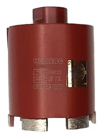 Алмазная коронка Hilberg Industrial Laser Micro Hit 72 мм, артикул 