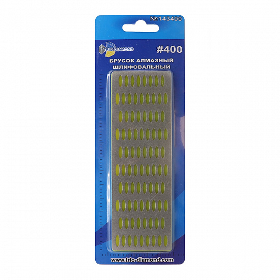 Брусок алмазный шлифовальный Trio Diamond №400, артикул 