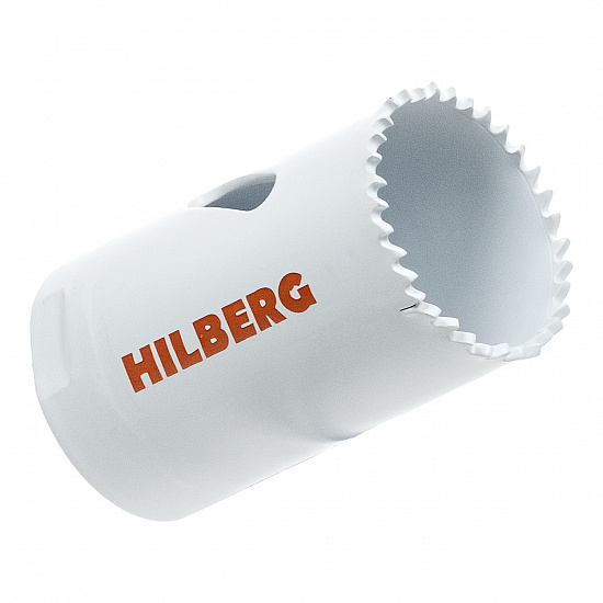 Коронка биметаллическая с мелким зубом Hilberg Bi-Metal Cobalt 8% 30 мм, артикул 