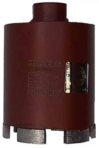Алмазная коронка Hilberg Industrial Laser Micro Hit 68 мм (под пылеудалитель), артикул 