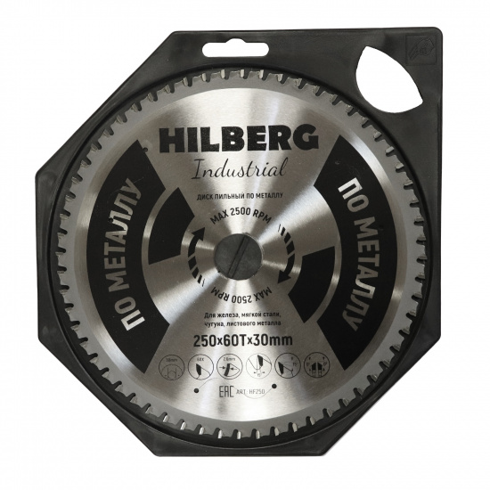Пильный диск Hilberg Industrial Металл 250 мм, артикул 