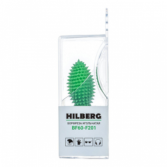Борфреза игольчатая Hilberg для дрели (пламя), артикул 