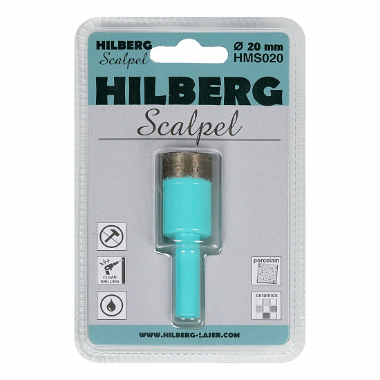 Алмазная коронка Hilberg Scalpel 20 мм, артикул 