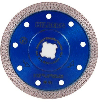 Алмазный диск Hilberg ультратонкий Hard Materials Х-type For X Lock 125 мм, артикул 