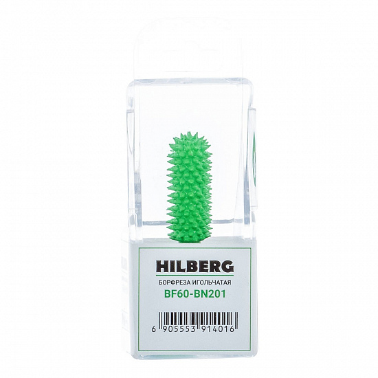 Борфреза игольчатая Hilberg для дрели (закругленный цилиндр) 12,7 мм, артикул 