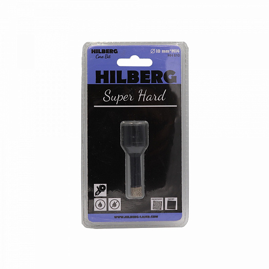 Алмазная коронка Hilberg Super Hard 10 мм, артикул 
