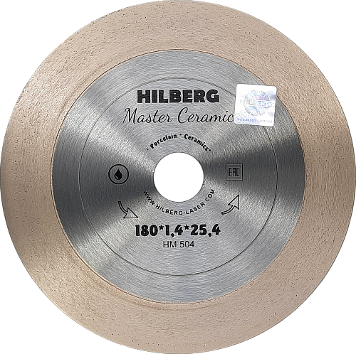 Алмазный диск Hilberg Master Ceramic 180 мм, артикул 
