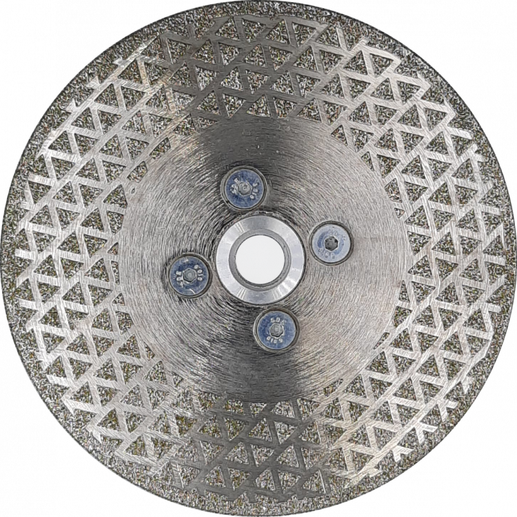 Алмазный диск Hilberg Super Ceramic Flange 125 мм, артикул 