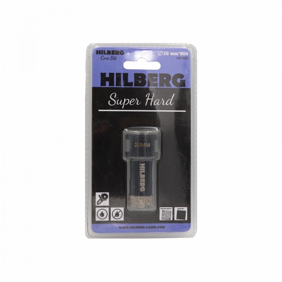 Алмазная коронка Hilberg Super Hard 20 мм, артикул 