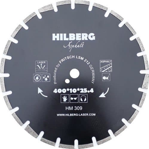 Алмазный диск Hilberg Asphalt Laser 400 мм, артикул 