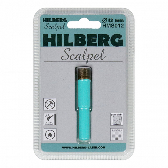Алмазная коронка Hilberg Scalpel 12 мм, артикул 