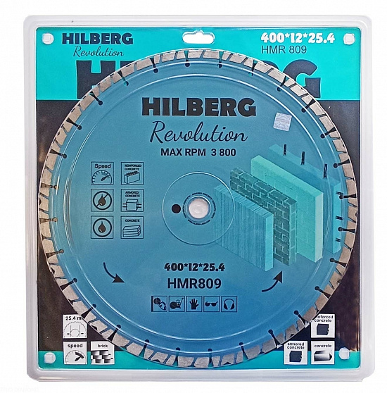 Алмазный диск Hilberg Revolution 400 мм, артикул 