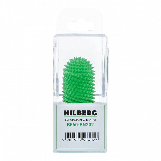 Борфреза игольчатая Hilberg для дрели (закругленный цилиндр) 22,2 мм, артикул 